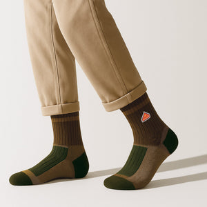 Sealskinz Recycled Wool Mid Colour Block Hiking Socks for Men and Women
