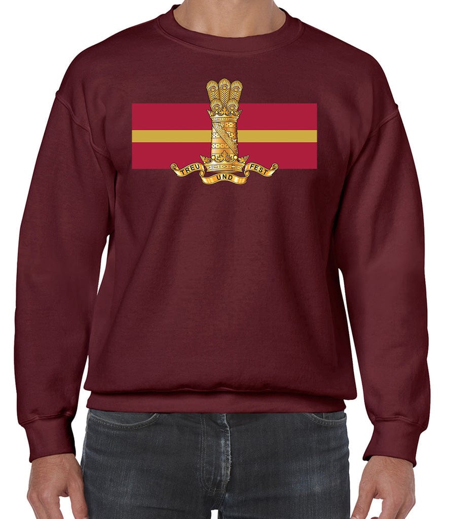 11th Hussars Front Printed Sweater