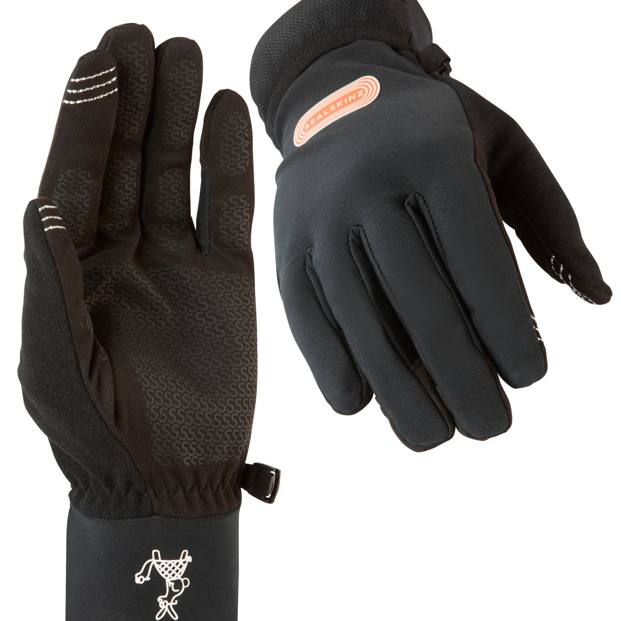 Water Repellent Running Convertible Gloves for Men and Women