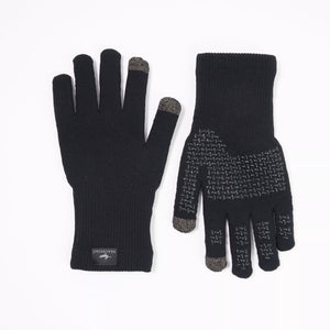 Mens Waterproof All Weather Ultra Grip Knitted Gloves