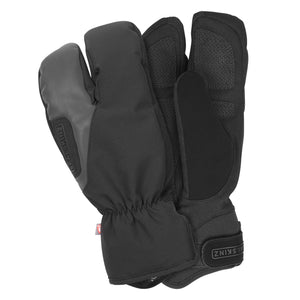 Waterproof Extreme Cold Weather Cycle Split Finger Glove for Men and Women