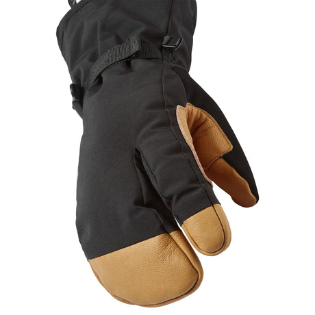 Mens Waterproof Thermal Ski Split Finger Mittens