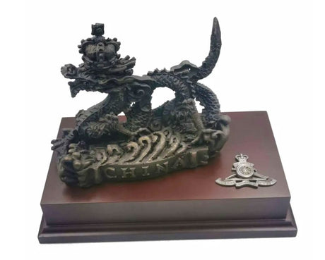 127 Dragon Battery Royal Artillery Cold Cast Bronze Statue