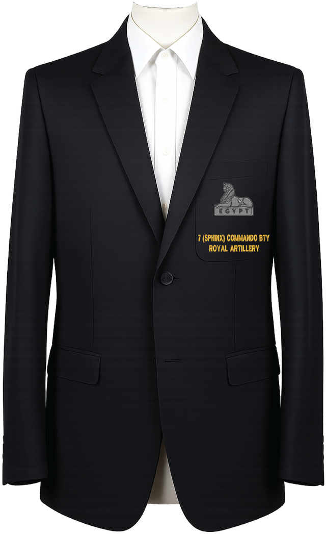 Royal Artillery 7 Sphinx Commando Battery Blazer