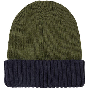 Mens Waterproof Cold Weather Roll Cuff Beanie Hat