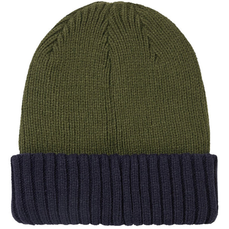 Mens Waterproof Cold Weather Roll Cuff Beanie Hat