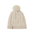 Unisex Waterproof Cold Weather Cable Knit Bobble Hat