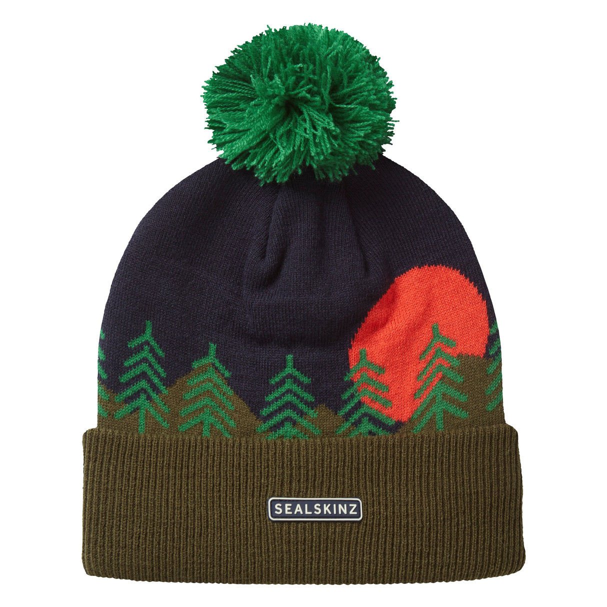 Waterproof Cold Weather Scenic Bobble Hat