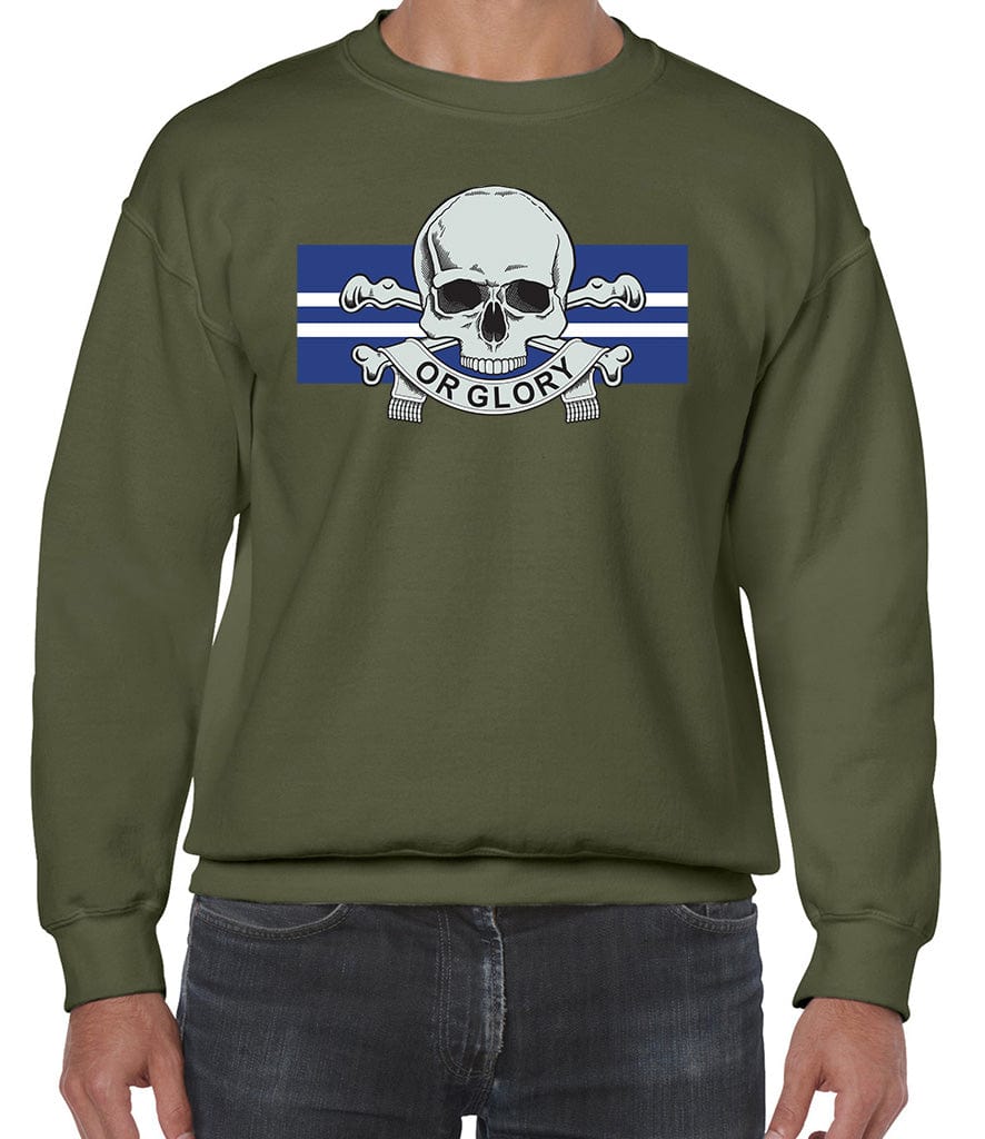 17th-21st Queen's Royal Lancers Front Printed Sweater