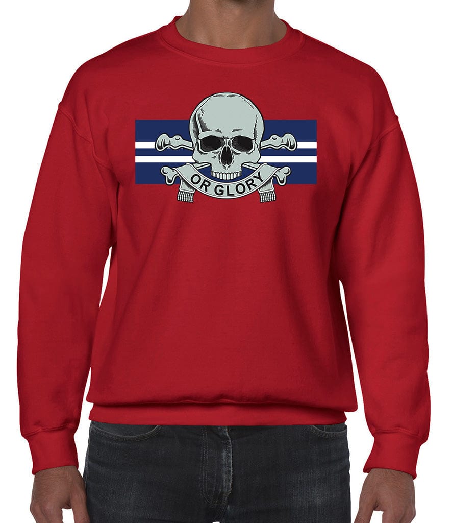 17th-21st Queen's Royal Lancers Front Printed Sweater
