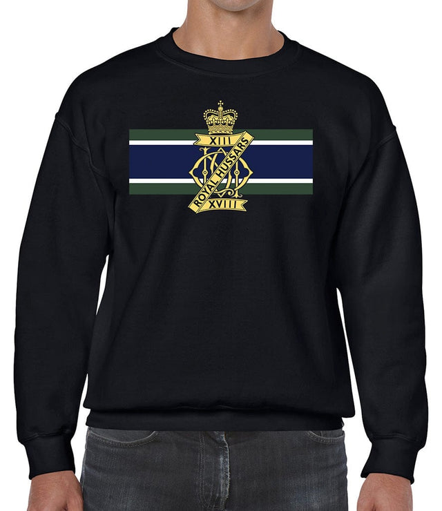 18th Royal Hussars Front Printed Sweater