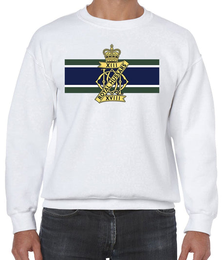 18th Royal Hussars Front Printed Sweater