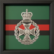 Royal Green Jackets Cap Badge Display Frame 