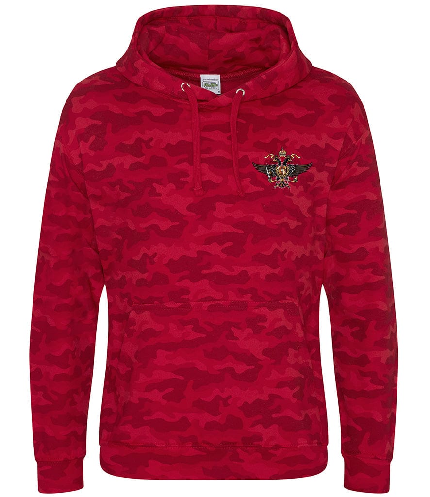 1st The Queen's Dragoon Guards Full Camo Hoodie