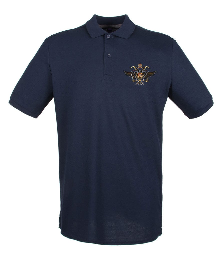 1st The Queen's Dragoon Guards Embroidered Pique Polo Shirt