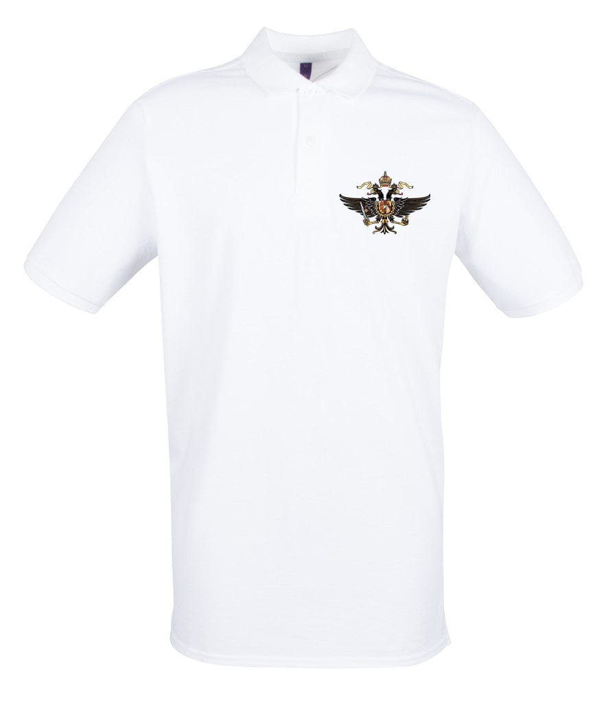 1st The Queen's Dragoon Guards Embroidered Pique Polo Shirt