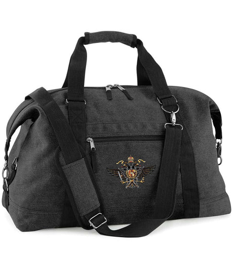 1st The Queen's Dragoon Guards Vintage Canvas Satchel