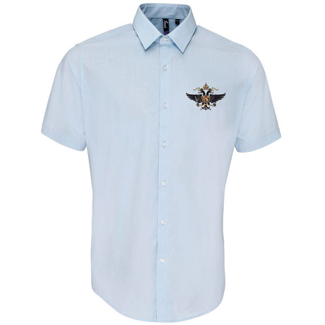1st The Queen's Dragoon Guards Embroidered Short Sleeve Oxford Shirt