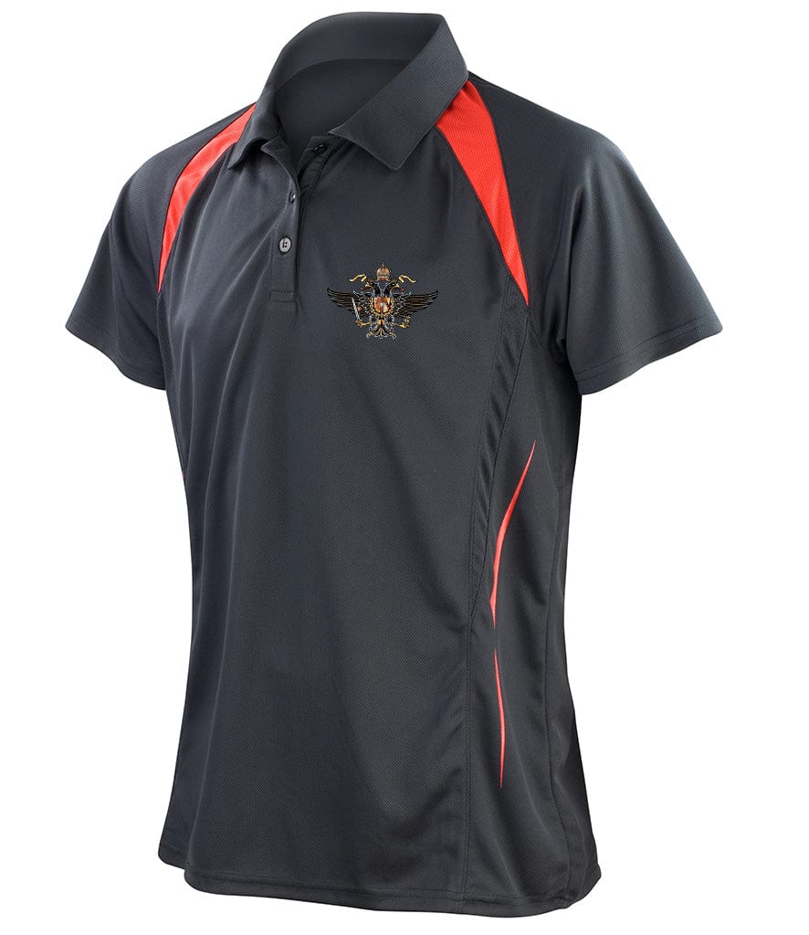 1st The Queen's Dragoon Guards Unisex Sports Polo Shirt