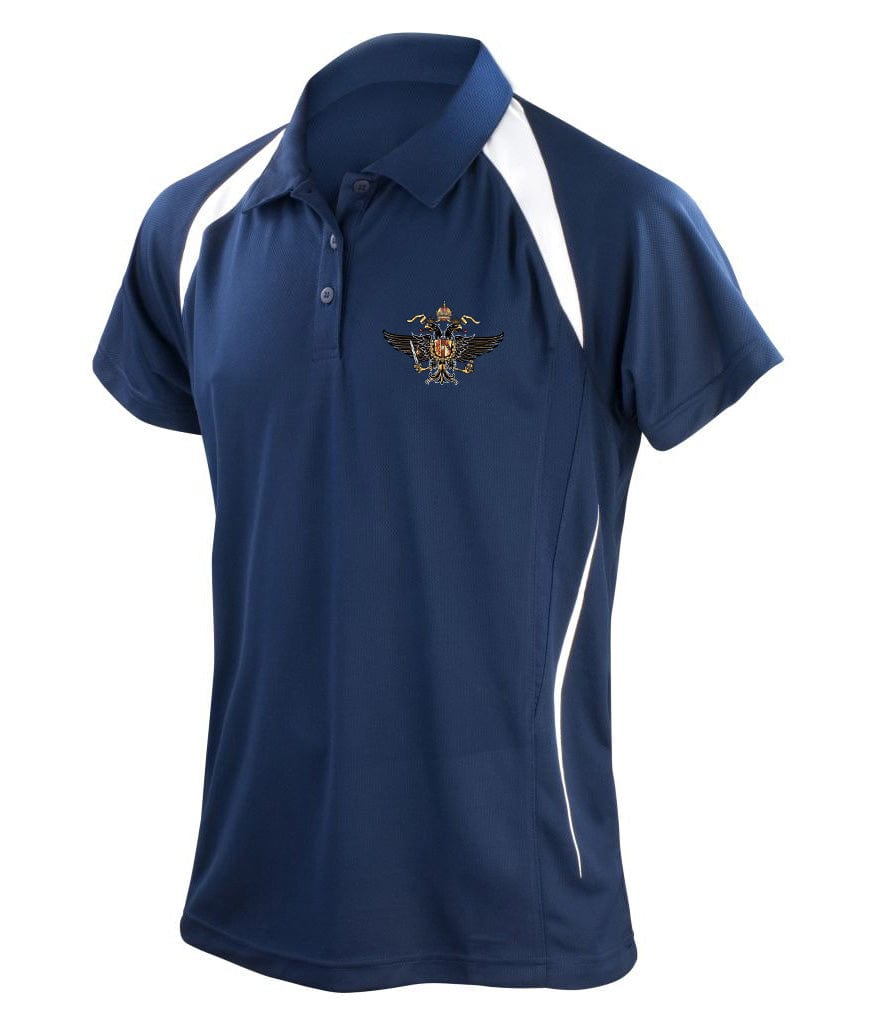 1st The Queen's Dragoon Guards Unisex Sports Polo Shirt