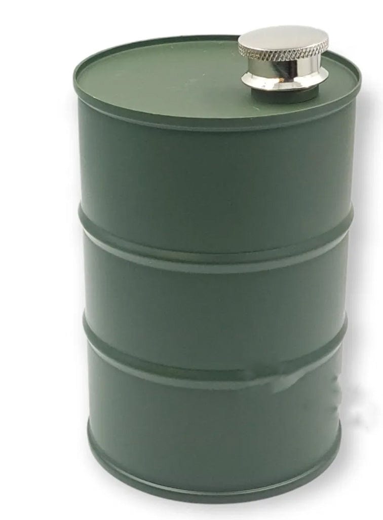 Armed Forces 25 OZ Oil Drum Hip Flask