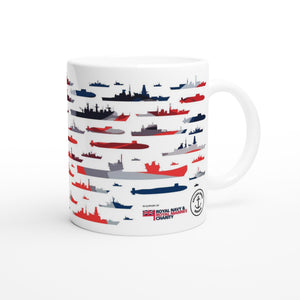 Royal Navy and Royal Marines Charity Union Flag Fleet Mug