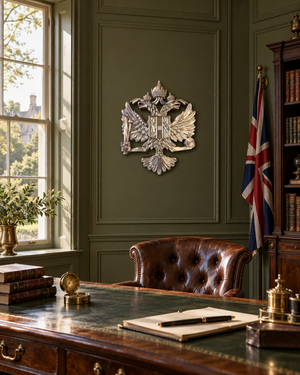 1st The Queen's Dragoon Guards Cap Badge Wall Display | Officially Licensed