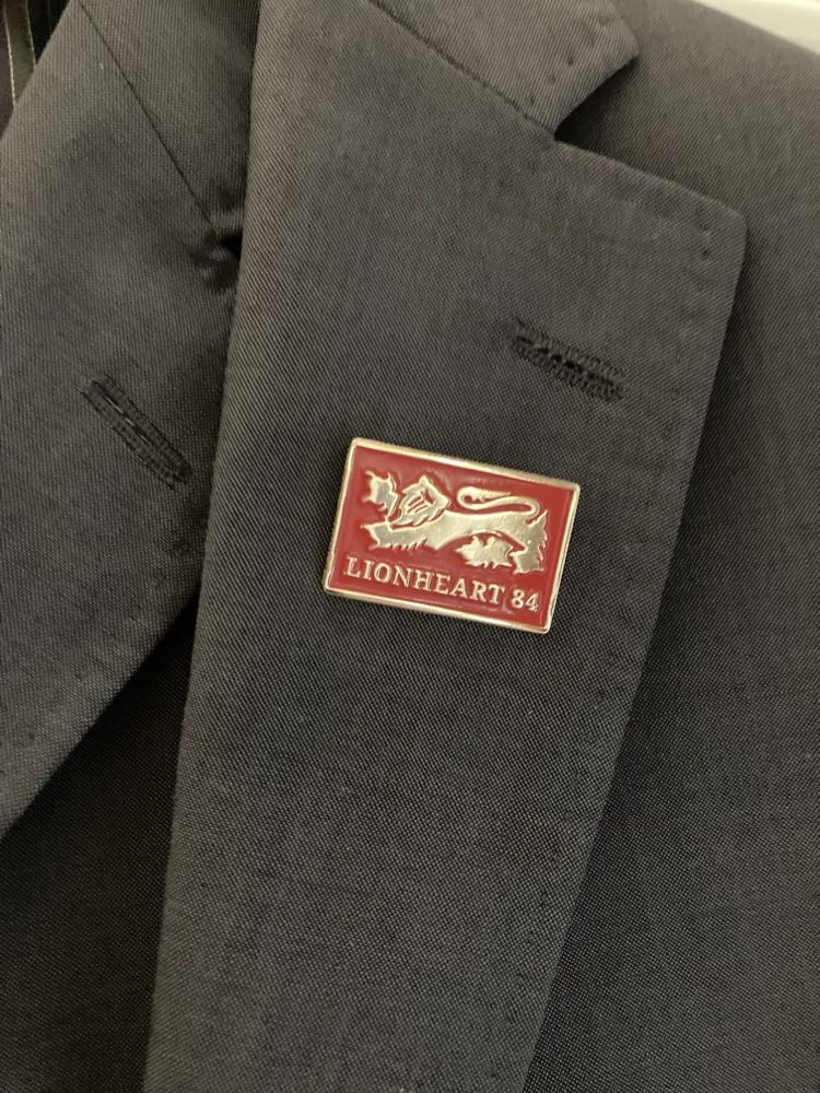 Operation Lionheart 84 Pin Badge