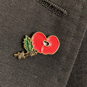 Poppy Pin Badge Remembrance