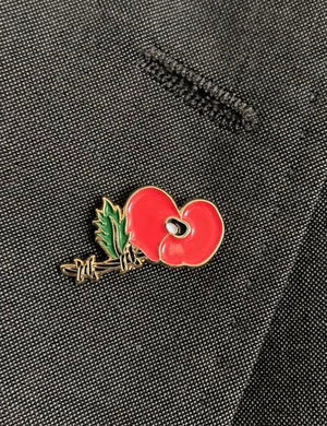 Poppy Pin Badge Remembrance