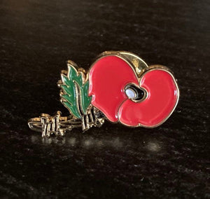 Poppy Pin Badge Remembrance