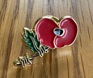 Poppy Pin Badge Remembrance