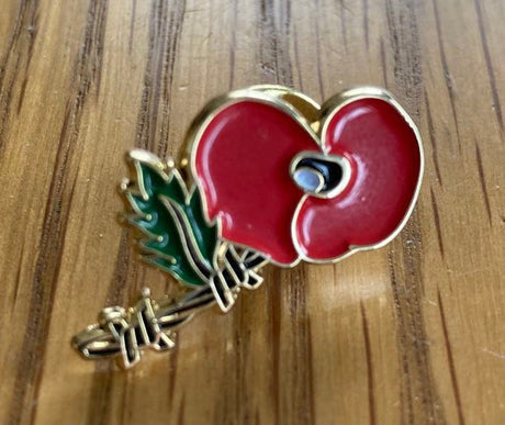 Poppy Pin Badge Remembrance