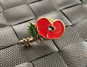 Poppy Pin Badge Remembrance