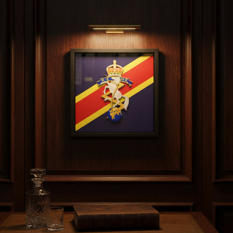 REME 3D King's Cap Badge Display Frame 