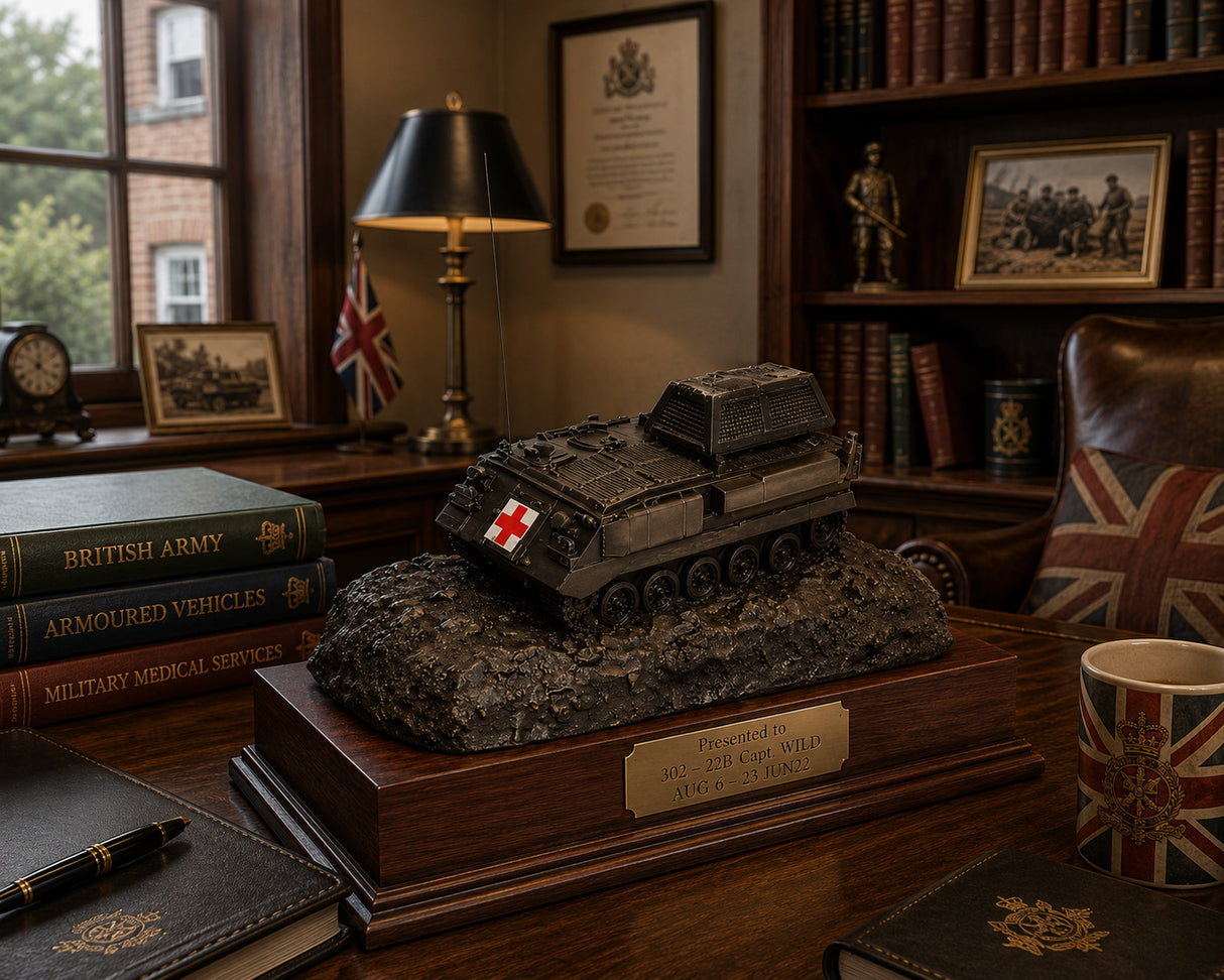 432 Bulldog Ambulance in Cold Cast Bronze