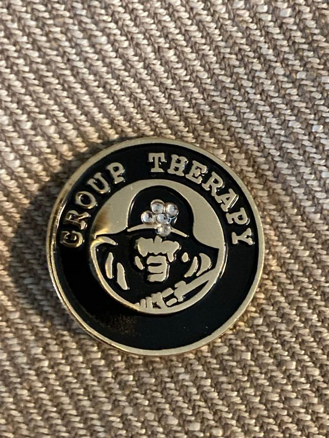 Group Therapy Pin Badge