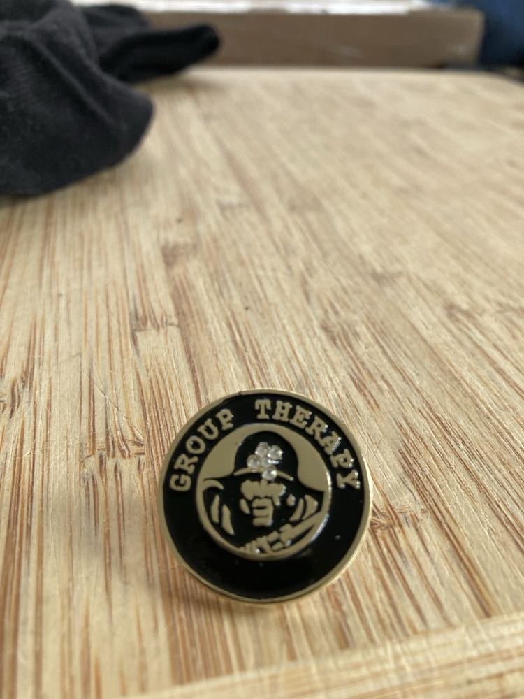 Group Therapy Pin Badge