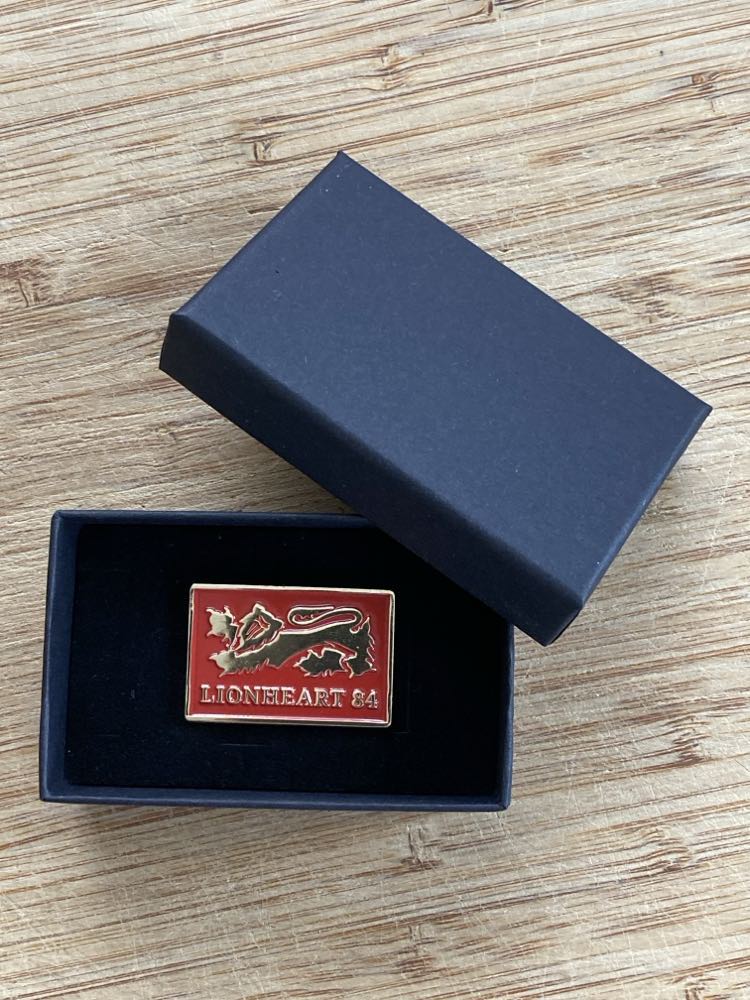 Operation Lionheart 84 Pin Badge