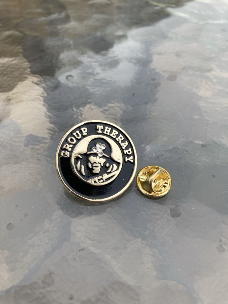 Group Therapy Pin Badge