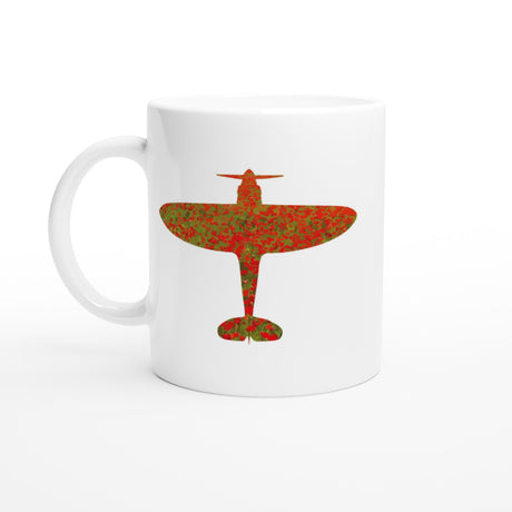 Spitfire Poppy Mug