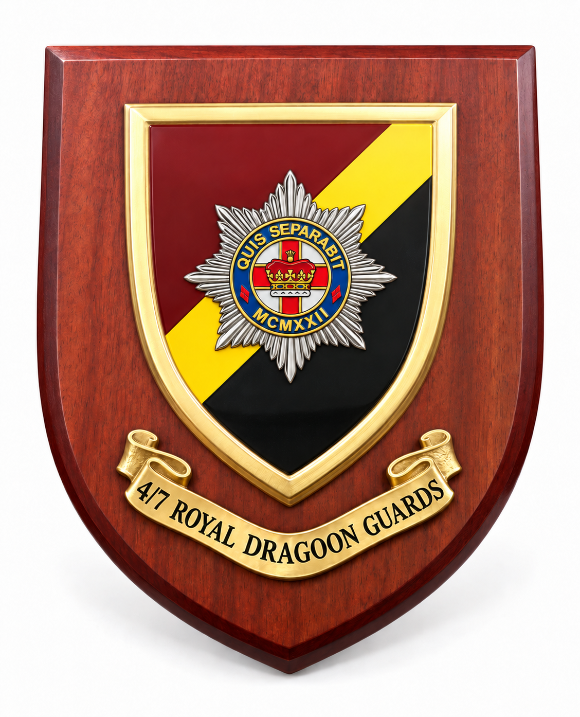 4/7 Royal Dragoon Guards - Wall Shield Plaque | MOD Licensed Seller