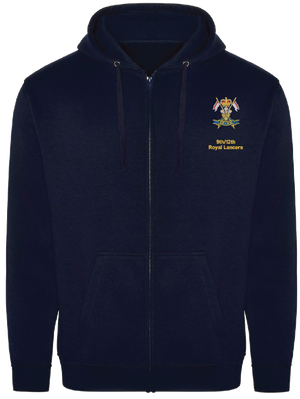 9th/12th Royal Lancers Zipped Hoodie