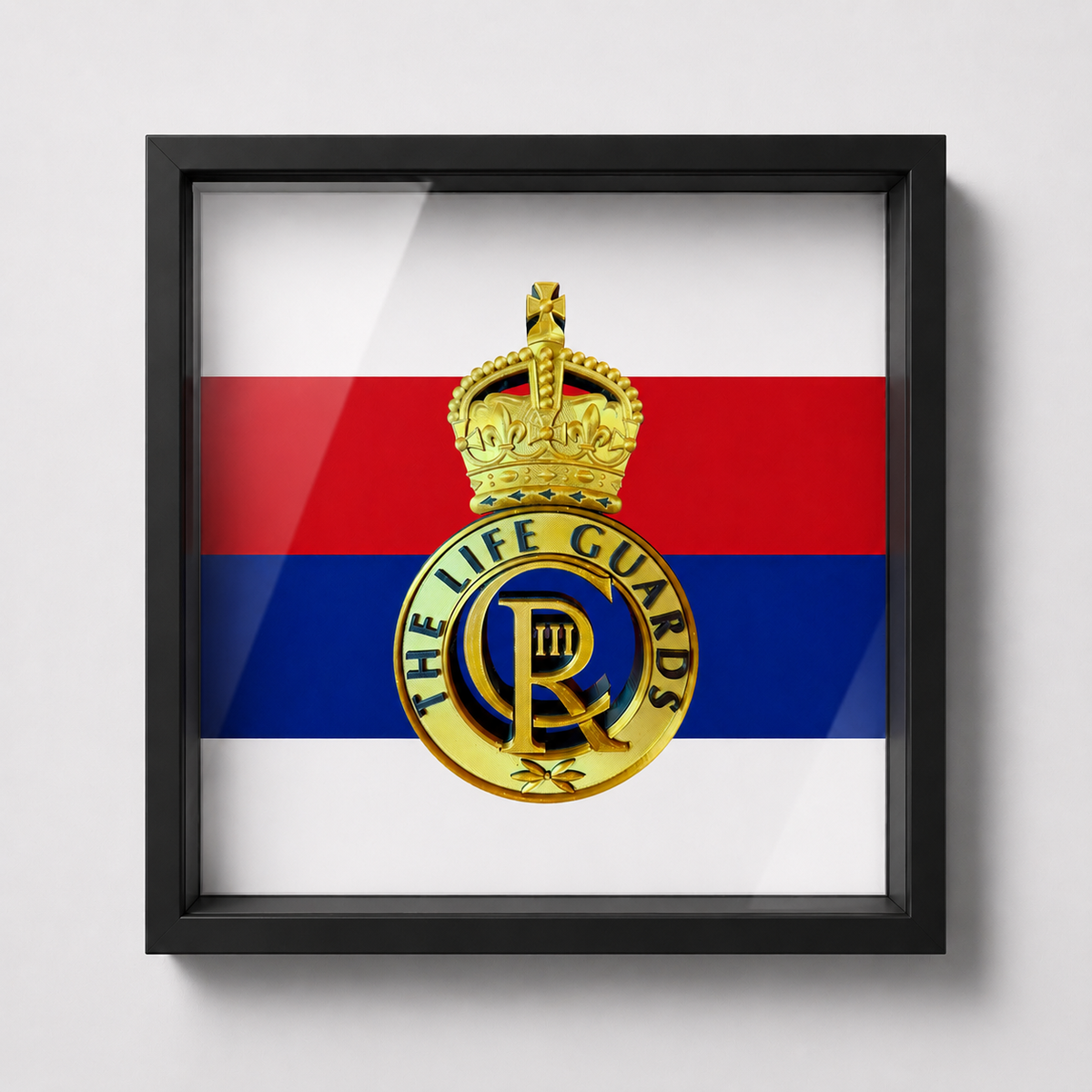 Life Guards Cap Badge Display Frame 