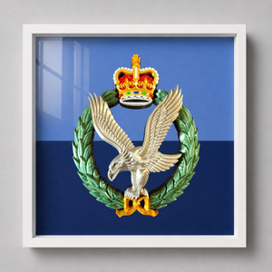 Army Air Corps Cap Badge Display Frame 