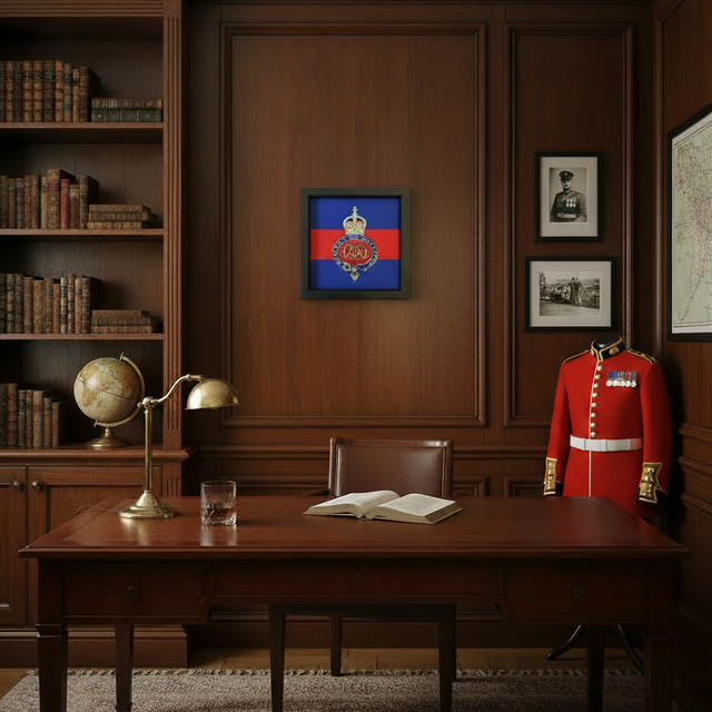 Grenadier Guards King's 3D Cap Badge Display Frame 