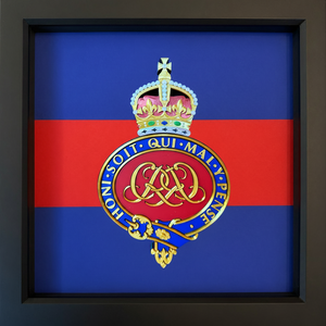 Grenadier Guards King's 3D Cap Badge Display Frame 