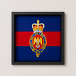 Blues and Royals Cypher Queen's 3D Cap Badge Display Frame
