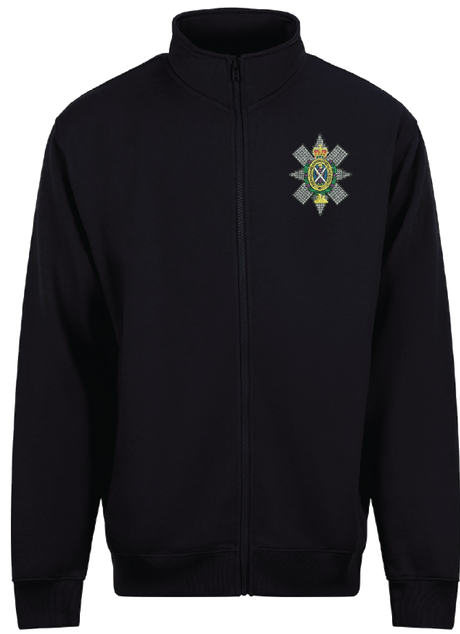 Black Watch Zipped Jacket