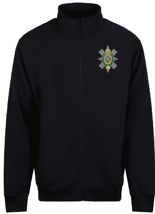 Black Watch Zipped Jacket